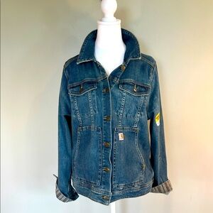Carhartt Jean Jacket, Blue , Large